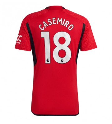 Manchester United Casemiro #18 Hjemmebanetrøje 2023-24 Kort ærmer